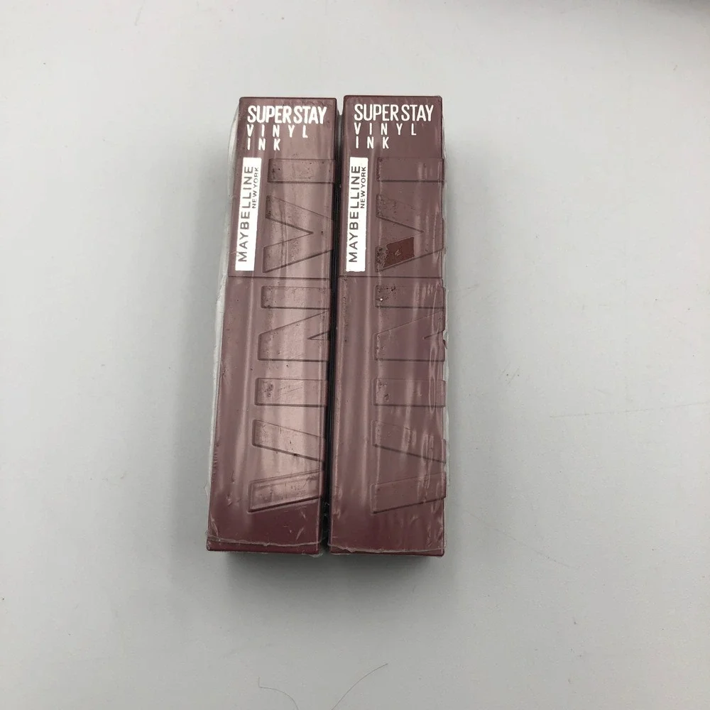 Lot of 2 Maybelline New York Super Stay Vinyl Ink Longwear 4.2ml (#40 WITTY)